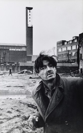 Don McCullin Down-and-out begging for help, Aldgate, 1963 / © Don McCullin, courtesy Hamiltons Gallery, London
